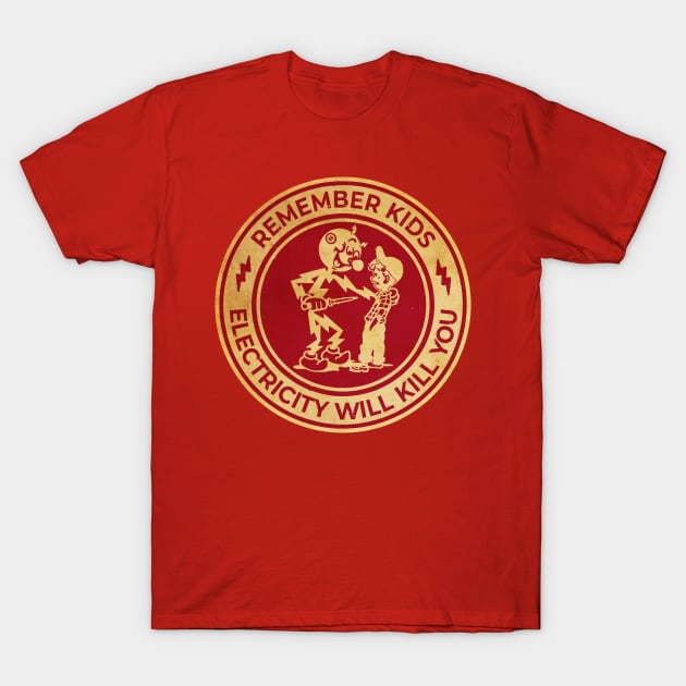 Retro Remember Kids Red T-Shirt by TEWAXXX99